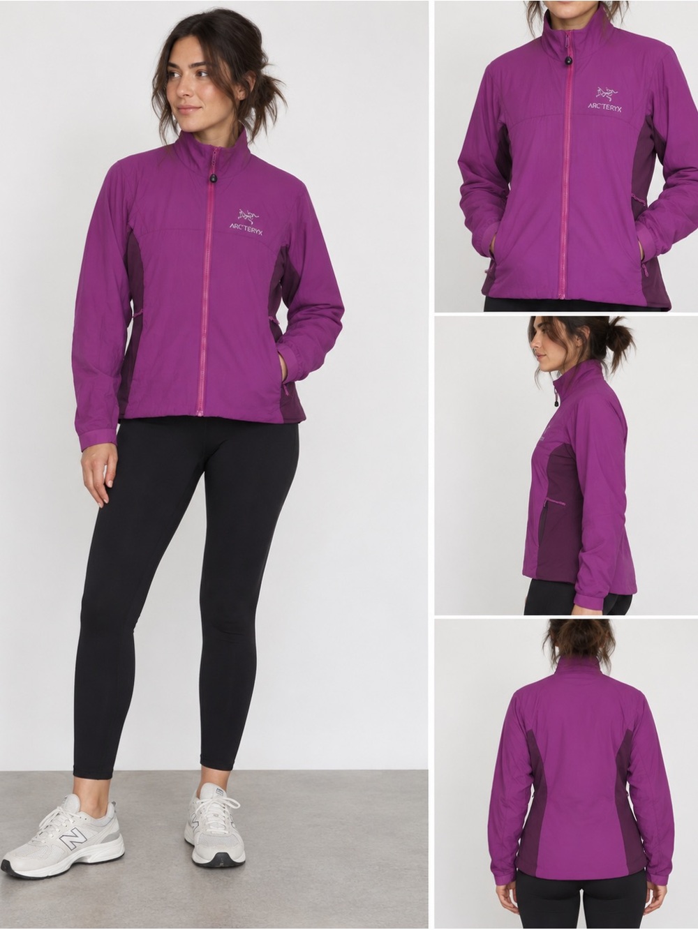 Arc'teryx Women's Atom Purple Lightweight Insulated Jacket